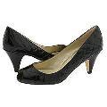 Steve Madden Stich Black Patent Pumps/Heels