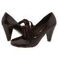 Steve Madden Tapdance Brown Patent Pumps/Heels