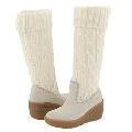 Steve Madden Woodstok Bone Fabric Boots