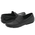 Steve Madden Riyo Black Leather Loafers