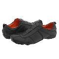 Steve Madden Santona Black Leather Athletic