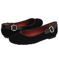 Steve Madden Liraa Black Suede Flats