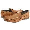 Steve Madden Laker Tan Leather Loafers