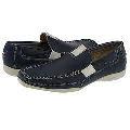 Steve Madden Laker Navy Leather Loafers