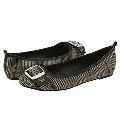 Steve Madden Cannon Brown Fabric Flats