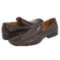 Steve Madden Terell Brown Embossed Loafers