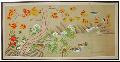 'Forever Forest' Silk Painted Room Divider (China)