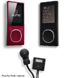 Microsoft Zune 4GB MP3 Player with Car Pack Combo (Refurbished)