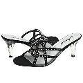Annie Candy Black Mirco Sandals