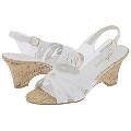 Annie Betty White Smooth Sandals