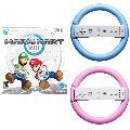 Mario Kart for Nintendo Wii and 2 Extra Wheels- Blue & Pink