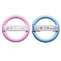 Blue & Pink Steering Wheels for Nintendo Wii - 2 Pack