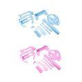 Blue and Pink 8 in 1 Sports Pack For Nintendo Wii - 2 Pack