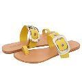 Matisse Kiwi Yellow Patent Sandals