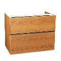HON 2-Drawer Lateral File Cabinet - Medium Oak