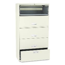 HON 600 Series 36-inch Wide 5-Drawer Lateral File Cabinet