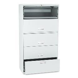 HON 600 Series 36-inch Wide 5-Drawer Lateral File Cabinet