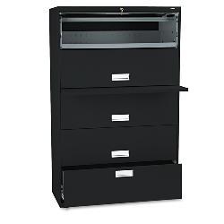 HON 600 Series 42-inch Wide 5-Drawer Lateral File Cabinet