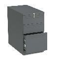 HON Flagship 28-inch Deep 3-Drawer Pedestal File Cabinet