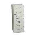 Tennsco 6-Drawer 6 x 9-inch Multimedia Cabinet