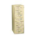 Tennsco 7-Drawer 5 x 8-inch Multimedia Cabinet