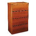 HON 10700 Series 4-Drawer Lateral File Cabinet - Cherry