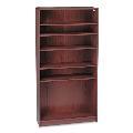 HON 1890 Series 72-inch Laminate Bookcase - Mahogany