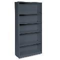 HON 4-shelf Metal Bookcase