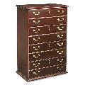 DMI Governor's 4-Drawer File Cabinet - Mahogany