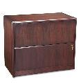 HON 92000 Series 2-Drawer Locking Lateral File Cabinet - Mahogany
