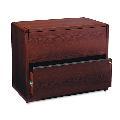 HON 10600 Series 2-Drawer Lateral File Cabinet - Mahagony