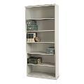 Tennsco 78-inch High 5-Shelf Metal Bookcase