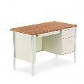 Alera Single Pedestal Steel Desk