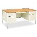HON 34000 Series Steel Double Pedestal Desk