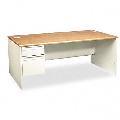 HON 38000 Series Left Pedestal Desk
