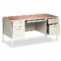 HON Mentor Series Double Pedestal Desk