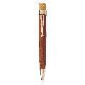 Retro 51 Tornado Brown Leather Rollerball Pen
