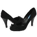 Fitzwell Cassidy II Black Suede Pumps/Heels