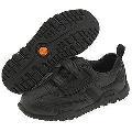 Timberland Kids Hook & Loop Oxford (Infant/Toddler) Black Smooth W Black Oxfords
