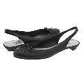 Franco Sarto Unico Black Calf Flats