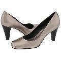 Franco Sarto Dublin Pewter Leather Pumps/Heels