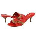 Franco Sarto Viper Coral Patent Sandals