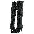 MIA Midnight Black Patent Boots