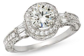 14k White Gold 1 4/5ct TDW Diamond Engagement Ring (G-H, SI2)