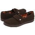 Grasshoppers Windsor Stretch Espresso Stretch PU Nubuck Loafers
