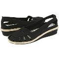 Grasshoppers Getaway ll Black Canvas Loafers