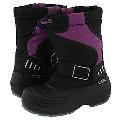 Tundra Boots Ottawa (Toddler/Youth) Black/Purple Boots