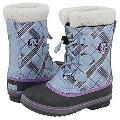 Sorel Kids Yoot Pac™ (Youth) Cosmo Blue Plaid Boots