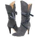 Lumiani Cortina Grey/Grey Velvet Boots