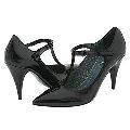 Lumiani Gesine Black Patent Pumps/Heels
